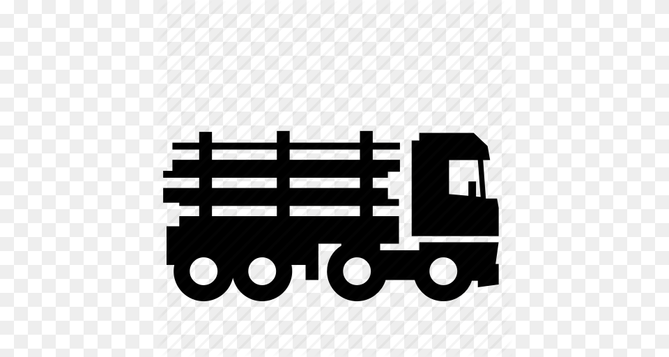 Log Road Semi Timber Transport Truck Wood Icon, Transportation, Vehicle Free Png Download