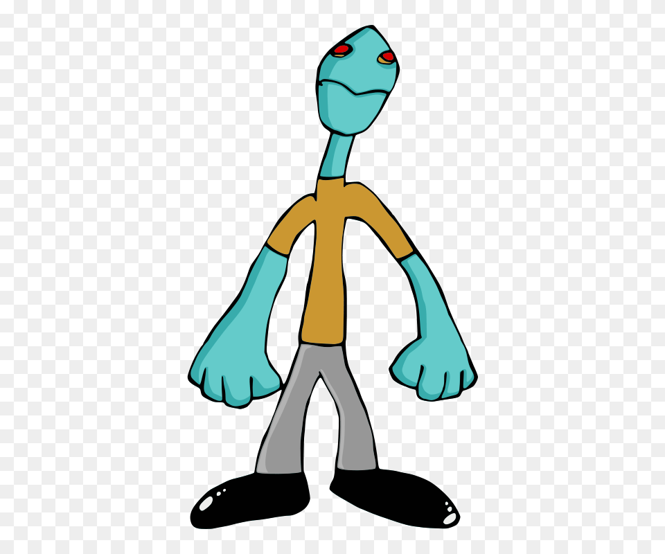 Log Tongue And Groove, Cleaning, Person, Cartoon, Alien Free Png
