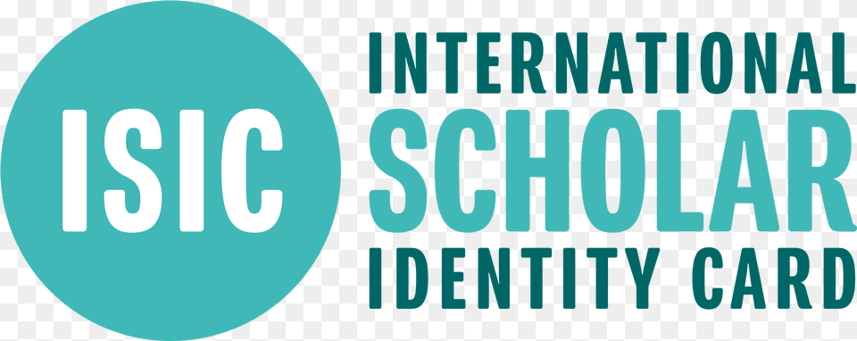 Loga Ke Staen Isiccz I Svt Prkaz Isic Itic Iytc A International Student Identity Card Logo, Text, Turquoise Png Image