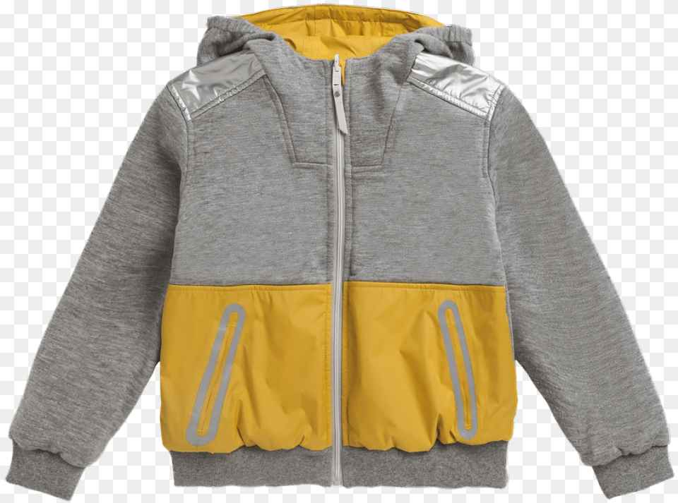 Logan Boys39 Jacket Golden Yellow Hoodie, Clothing, Coat, Knitwear, Sweater Png Image