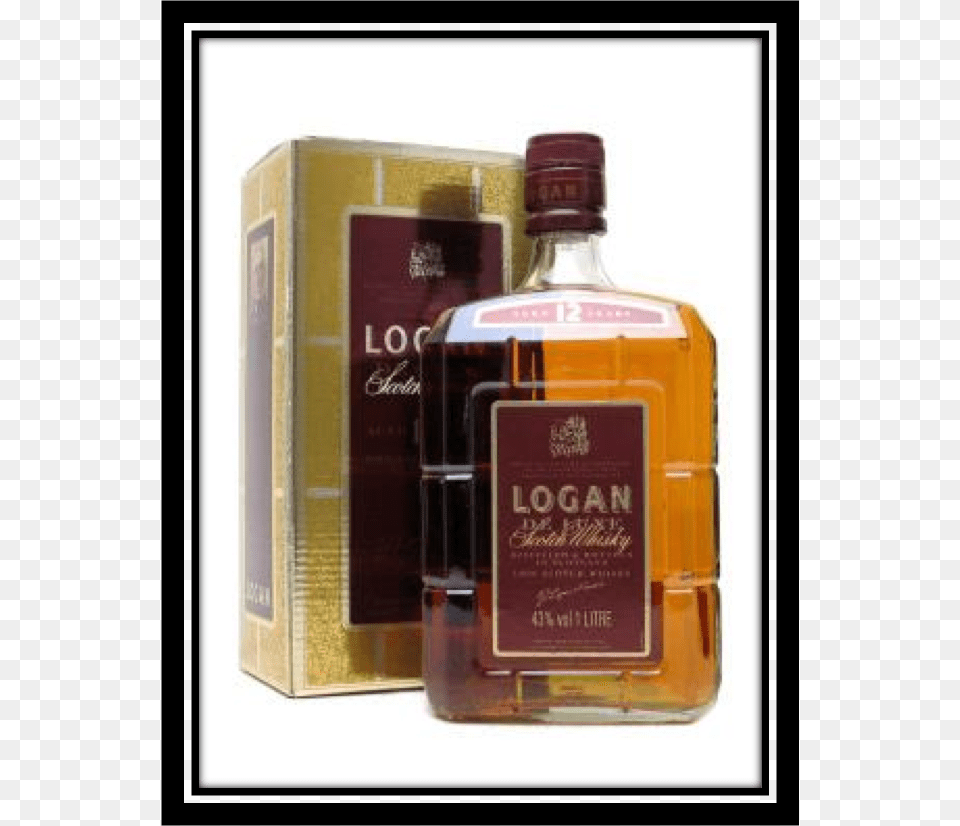 Logan De Luxe 12 Years Review Whisky Logan, Alcohol, Beverage, Liquor, Bottle Free Png
