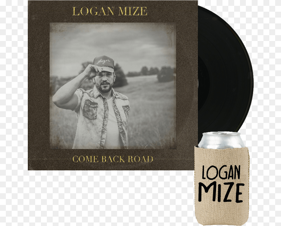 Logan Mize Come Back Road Vinyl Plus Burlap Coolie Logan Mize Album, Head, Portrait, Photography, Person Free Png