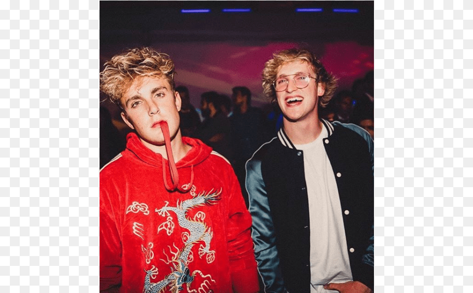 Logan Paul Jake Paul Height, Male, Person, Photobombing, Man Free Png