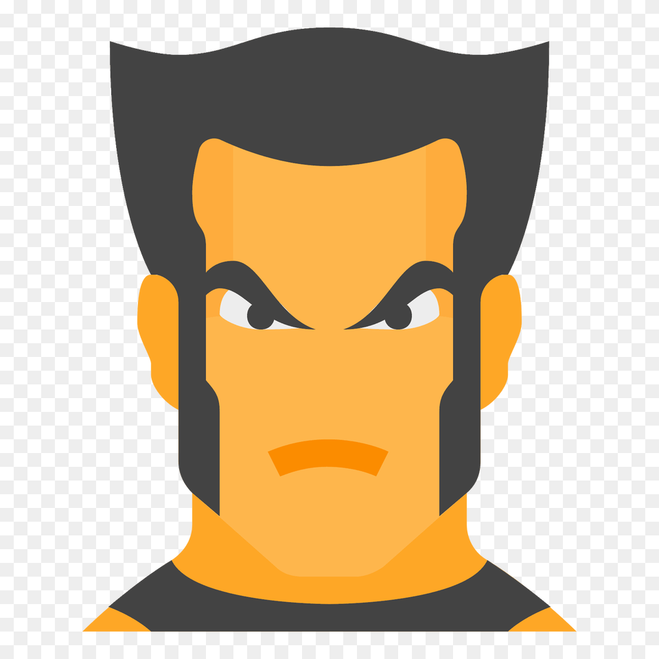 Logan X Men Icon, Photography, Face, Head, Person Free Png