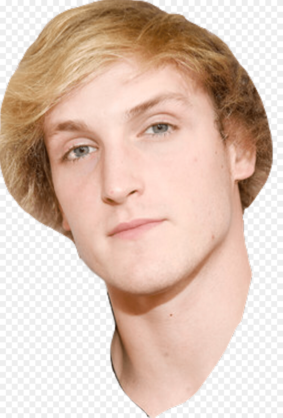 Loganpaul Freetoedit Sticker By Logan Paul Face No Background, Adult, Photography, Person, Man Png Image