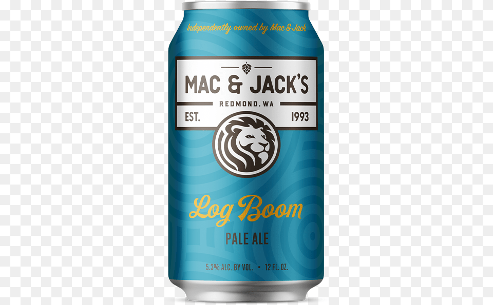 Logboom Can Homepage Mac Amp Jacks Log Boom Pale Ale, Alcohol, Beer, Beverage, Lager Png Image