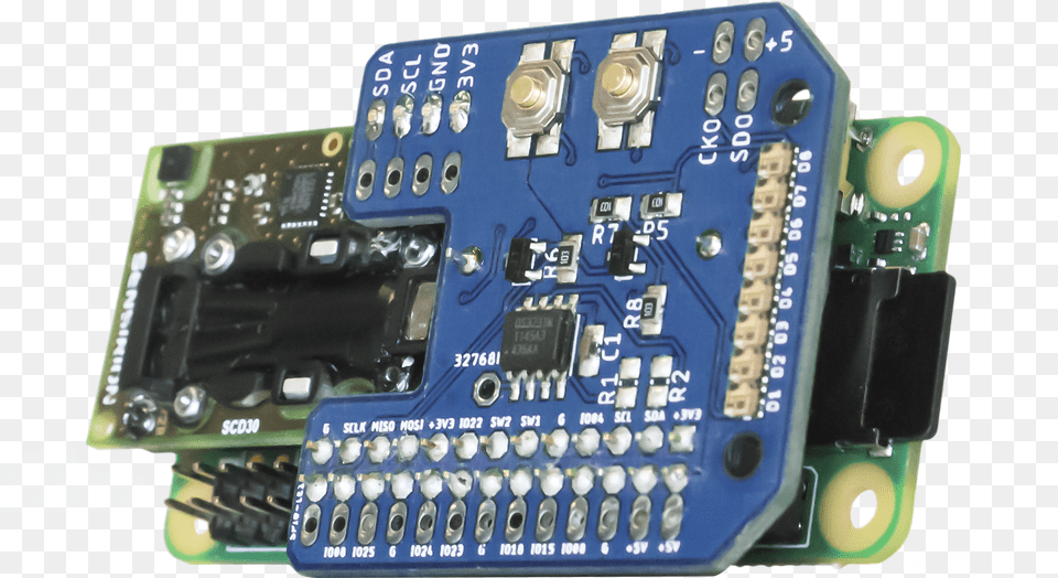 Logger Raspberry Pi, Electronics, Hardware, Printed Circuit Board Free Png