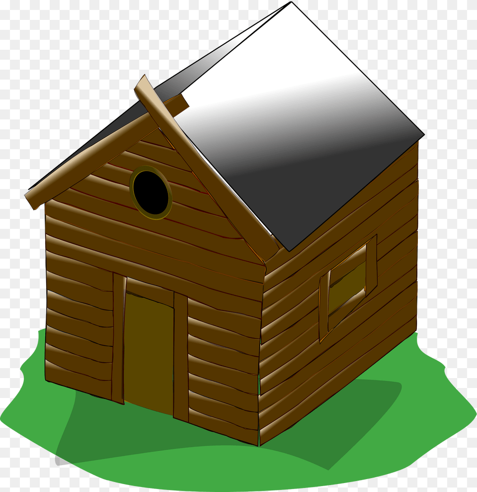 Loghut Clipart, Architecture, Housing, Building, Cabin Free Png Download