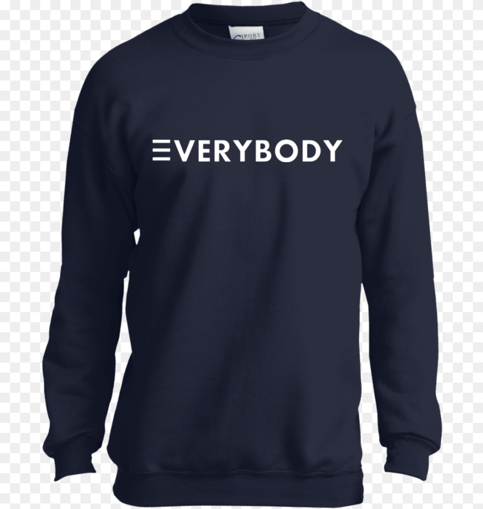 Logic Everybody Youth Ls Shirtsweatshirthoodie Youth Black Long Sleeve Dallas Cowboys Shirt, Sweatshirt, Clothing, Knitwear, Long Sleeve Free Png