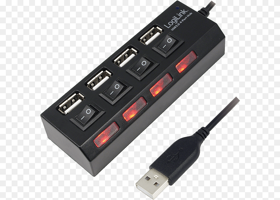 Logilink Hub Usb, Electronics, Hardware, Computer Hardware, Adapter Free Png