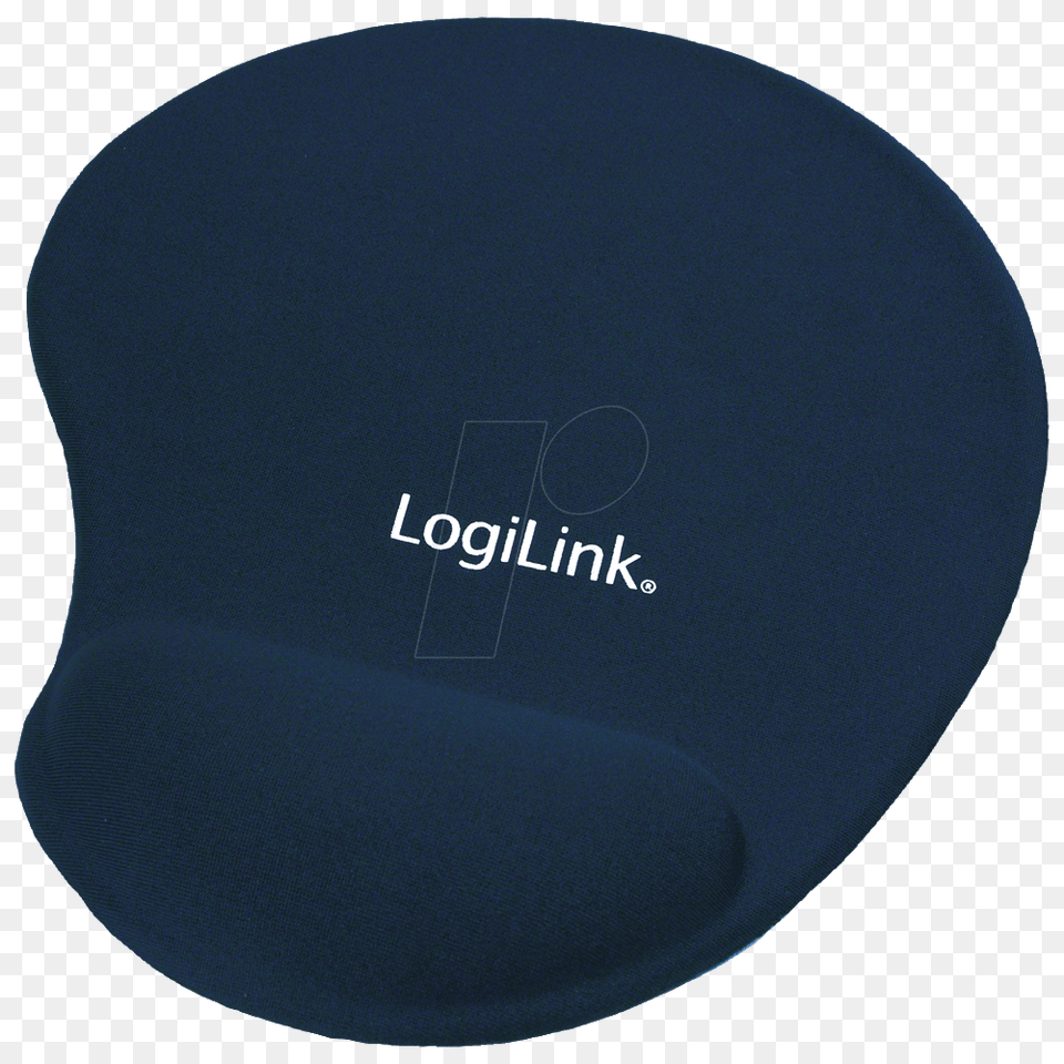 Logilink Mousepad With Gel Wrist Rest Support Blue, Mat, Disk Png