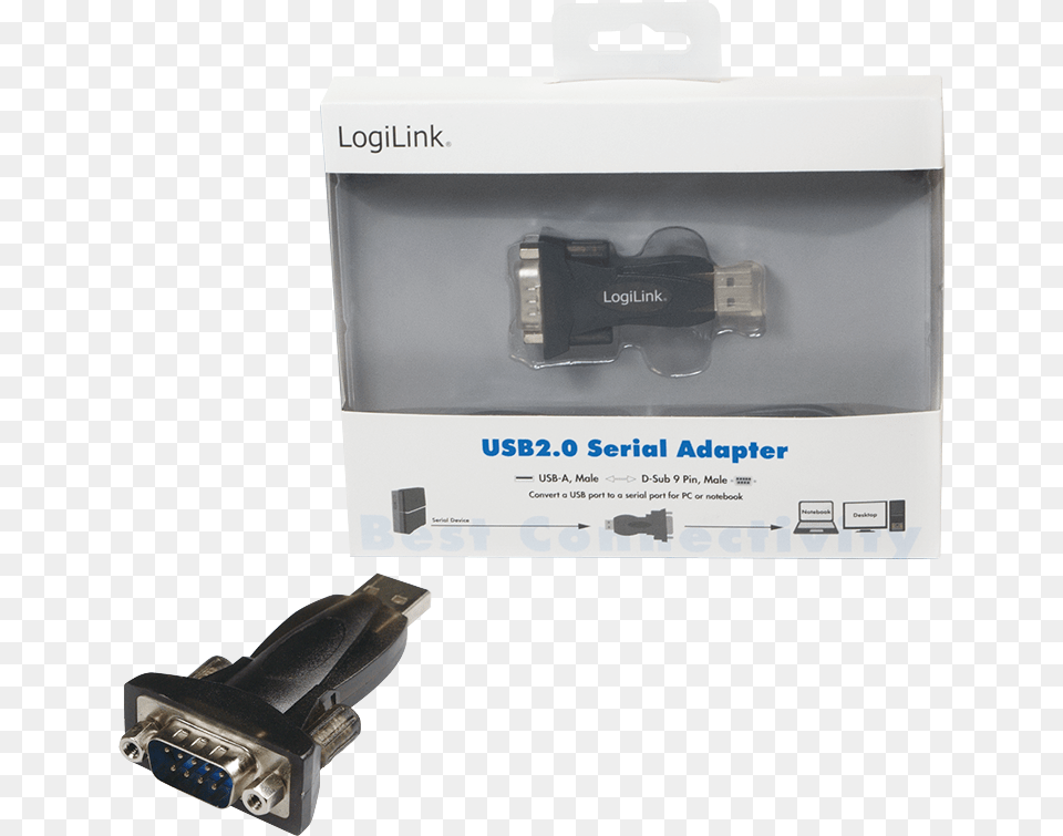 Logilink Usb2 0 To Serial, Adapter, Electronics, Plug, Gun Free Png