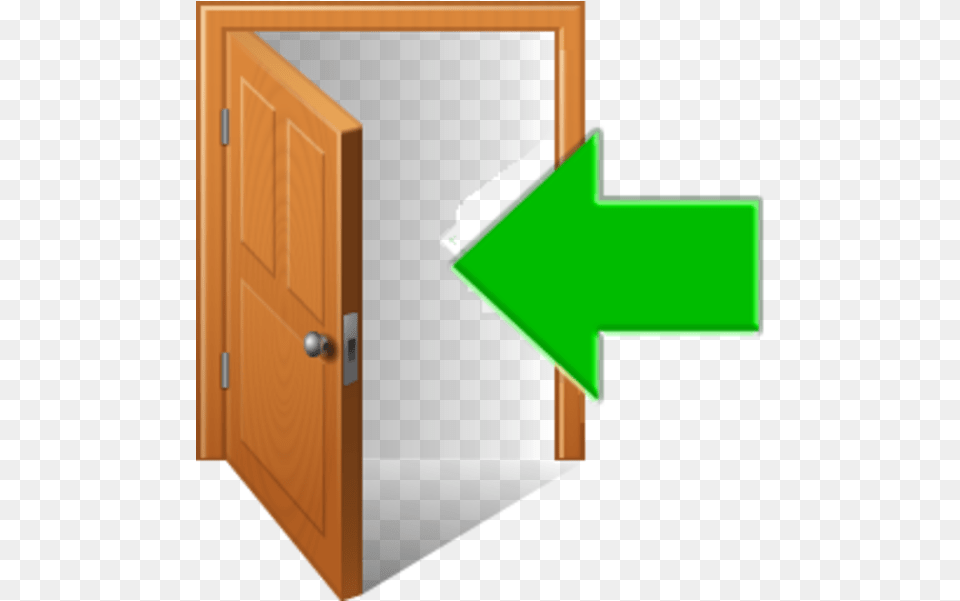 Login Door Icon, Wood Free Png Download