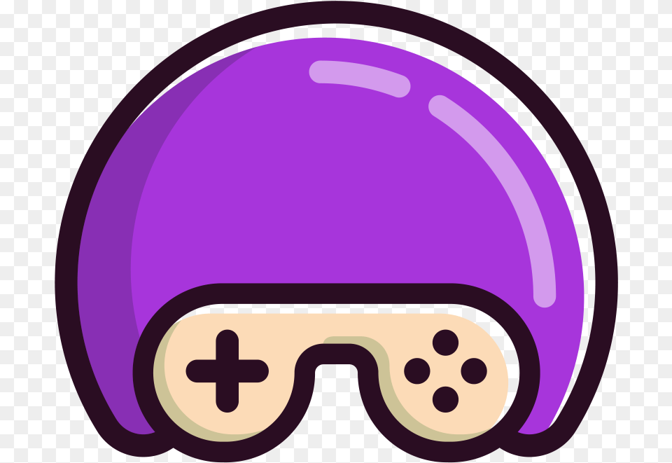 Login Girly, Helmet, Purple, Device, Grass Png