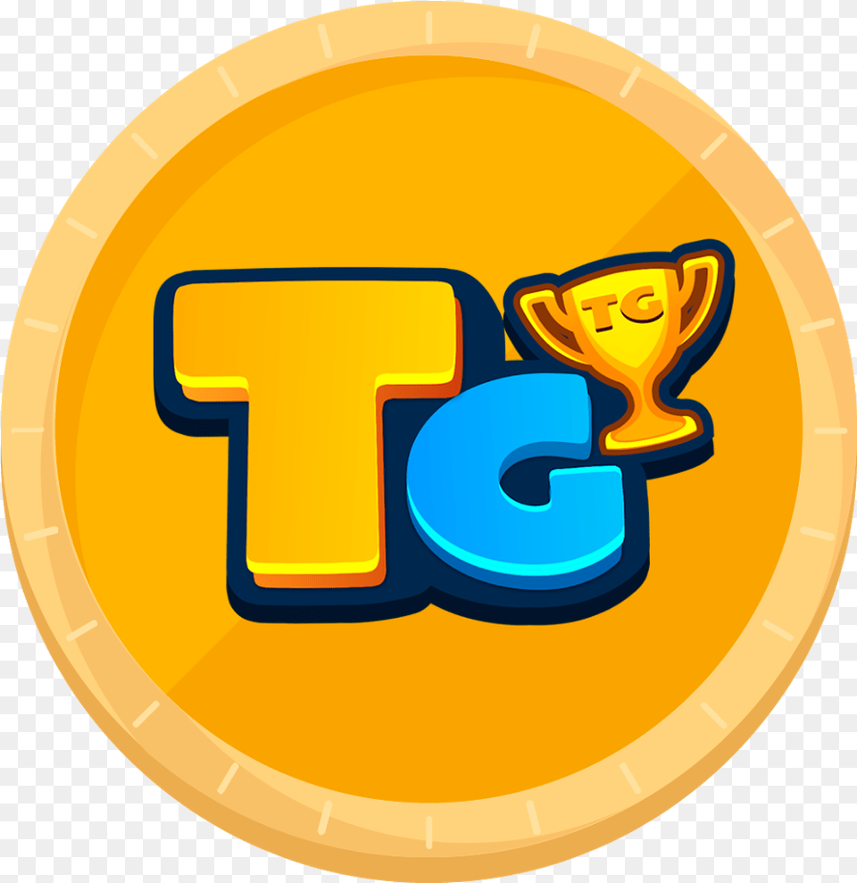 Login Play Tournament Games Online Tg Logo Gaming, Disk, Text, Gold, Symbol Free Png Download