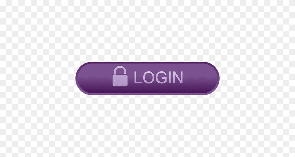Login Purple Button, Text Free Transparent Png