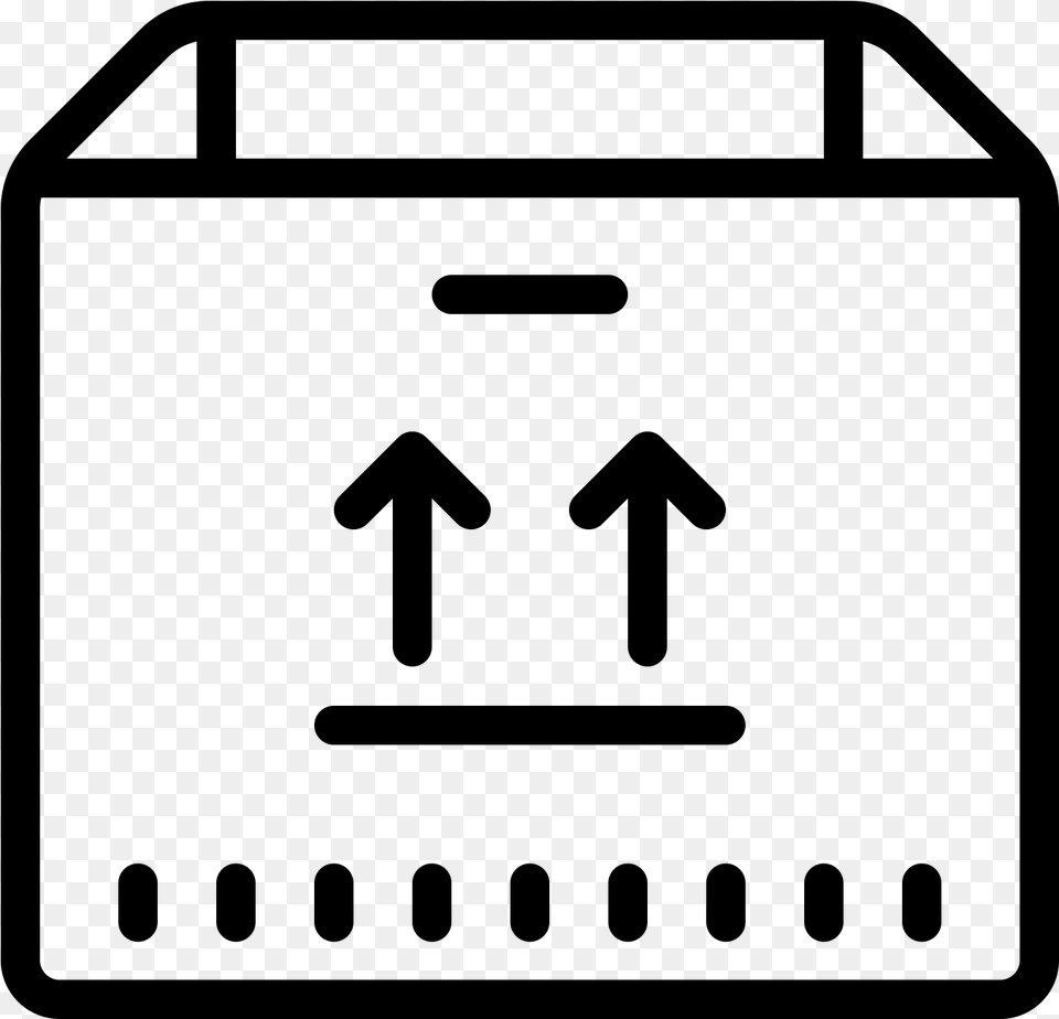 Logistic Services Icon, Gray Png