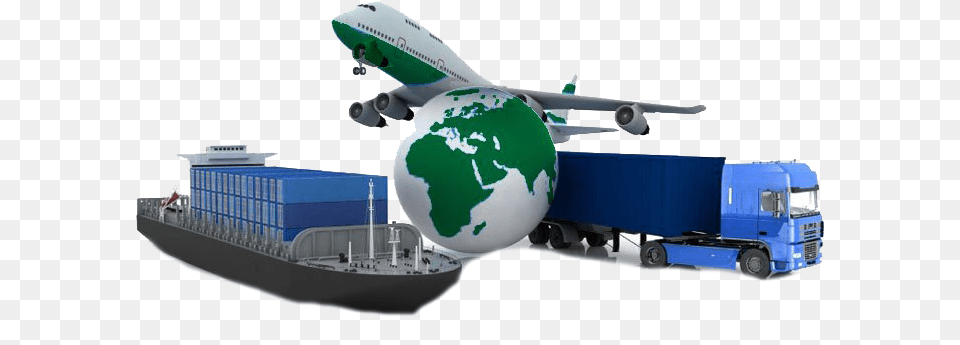 Logistics Airplane Clipart International Cargo Service, Aircraft, Airliner, Transportation, Vehicle Free Transparent Png