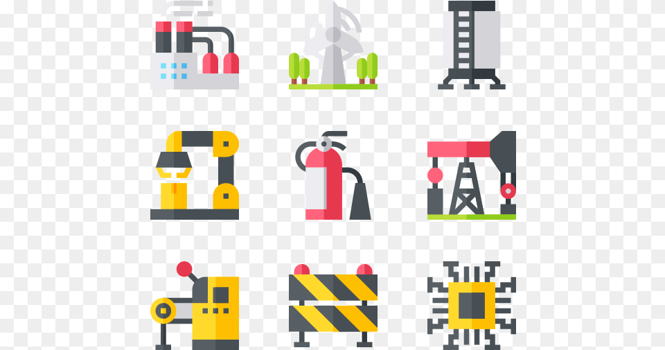 Logistics Symbols For Factory, Qr Code Free Png