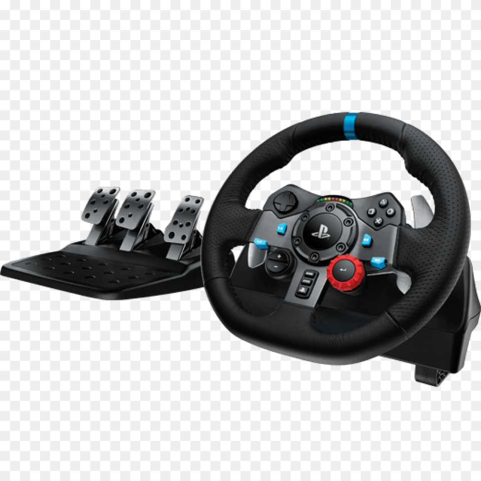 Logitech Driving Force Racing Steering Wheel For Pc, Transportation, Vehicle, Steering Wheel Free Png