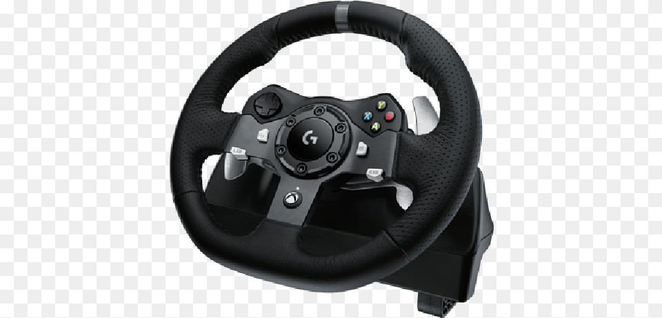 Logitech Driving Force Steering Wheel And Pedals For Driving Controller, Steering Wheel, Transportation, Vehicle Free Transparent Png