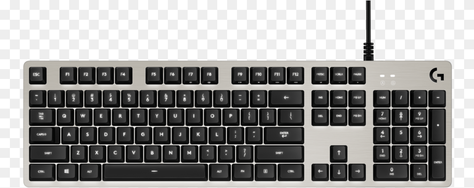 Logitech G413 Carbon Silver, Computer, Computer Hardware, Computer Keyboard, Electronics Free Png