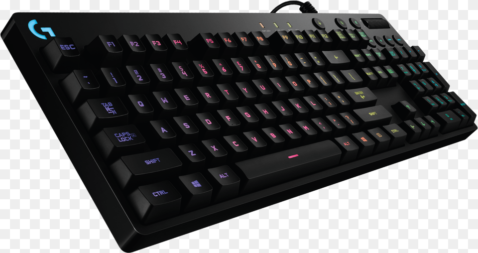 Logitech G810 Orion Spectrum Rgb Keyboard, Computer, Computer Hardware, Computer Keyboard, Electronics Png