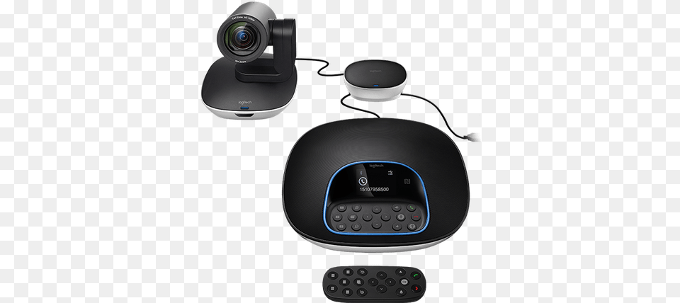 Logitech Group Hd Video Conferencing System Bundle, Electronics, Remote Control, Camera Free Png Download