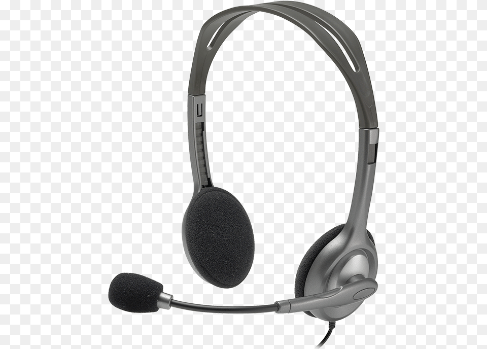 Logitech H110 Stereo Headset Dual 3 Logitech Headset With Microphone, Electrical Device, Electronics, Headphones Png