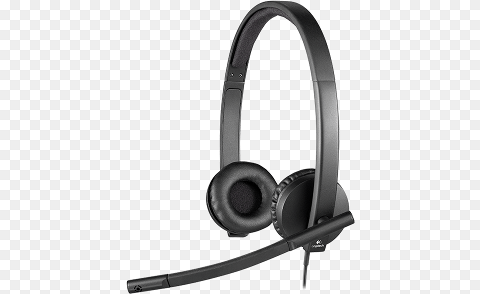 Logitech H570e Headset Ear Headset Logitech Headset H570e Stereo, Electronics, Headphones Free Png