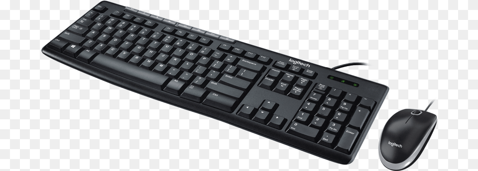 Logitech Mk200 Keyboard And Mouse, Computer, Computer Hardware, Computer Keyboard, Electronics Free Transparent Png