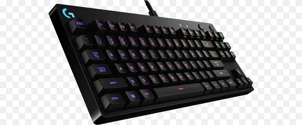 Logitech Pro Mechanical Gaming Keyboard Wired Keyboard, Computer, Computer Hardware, Computer Keyboard, Electronics Png