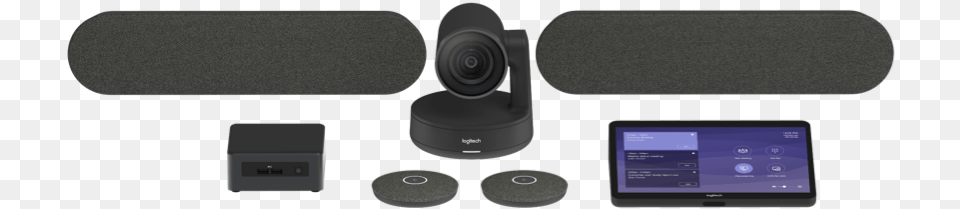 Logitech Tap Zoom Video Conference Base Bundle, Electronics, Speaker, Camera, Video Camera Png