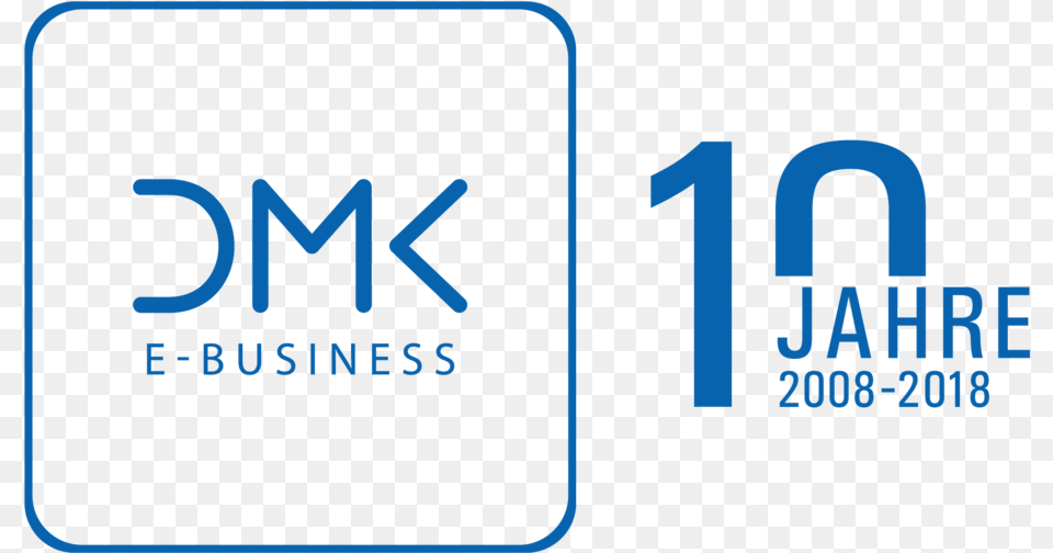 Logo 10 Jahre Dmk E Business Gmbh Graphic Design, Text Png