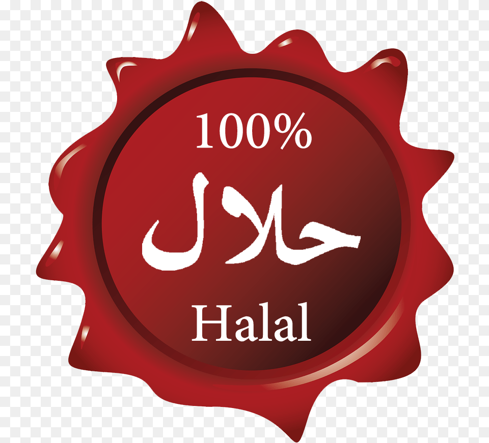 Logo 100 Halal, Wax Seal, Person Free Transparent Png