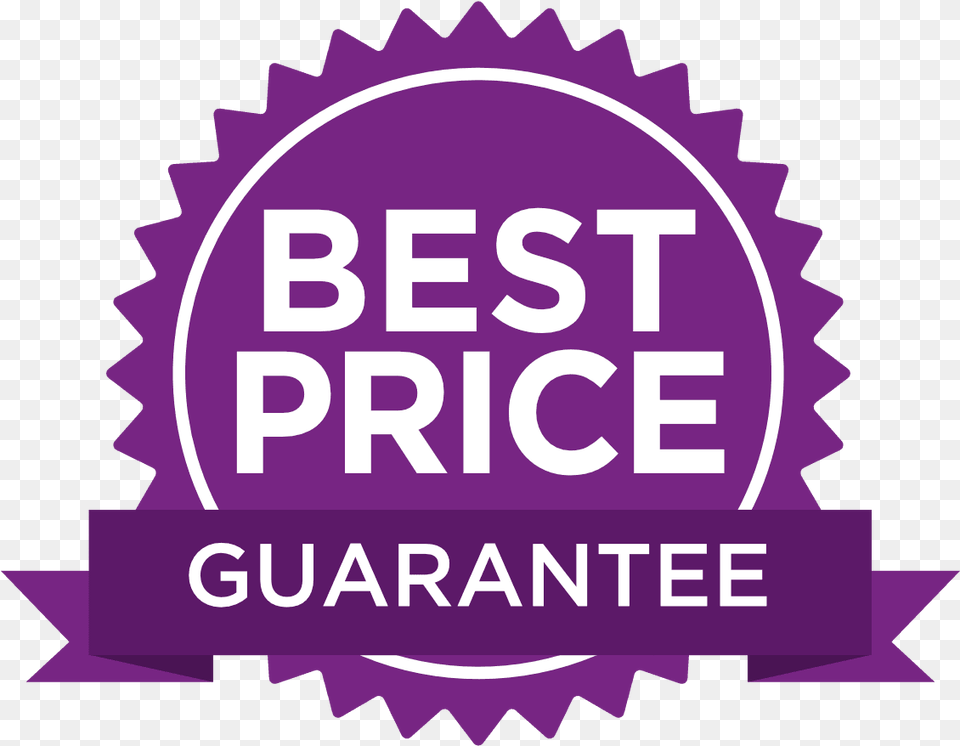 Logo 100 Halal Best Price Guarantee Purple, Dynamite, Weapon Free Png Download