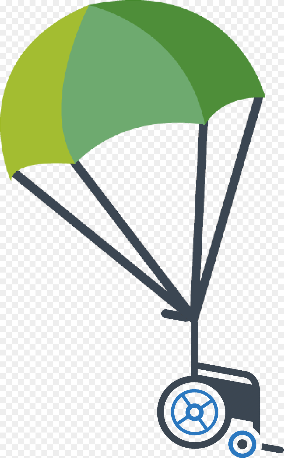 Logo, Parachute, Device, Grass, Lawn Free Transparent Png