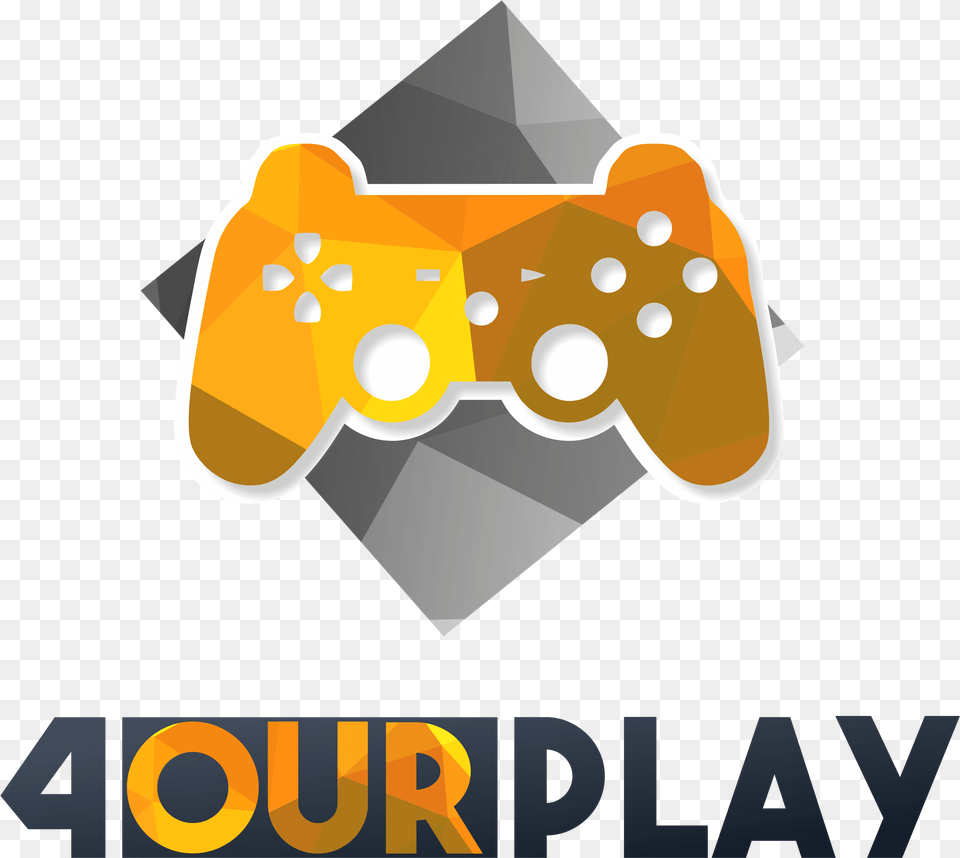 Logo 4ourplay Final Fundo Transparente Game Controller, Bulldozer, Machine Png Image