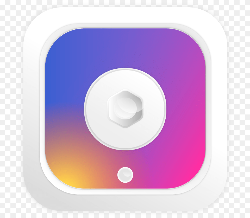 Logo 5 Cool Instagram Logo, Disk Free Png