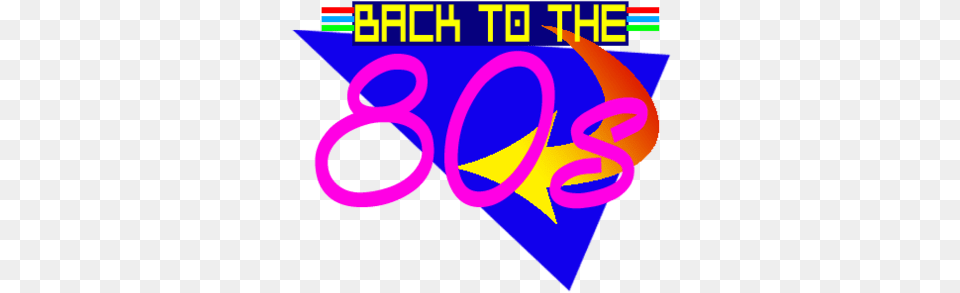 Logo 80s 2 Back To The Transparent, Light Png Image