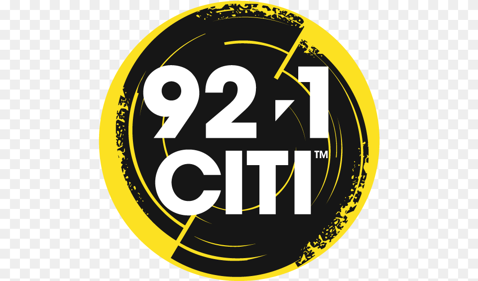 Logo 92 1 Citi 921 Citi, Text, Symbol, Number, Disk Free Png Download
