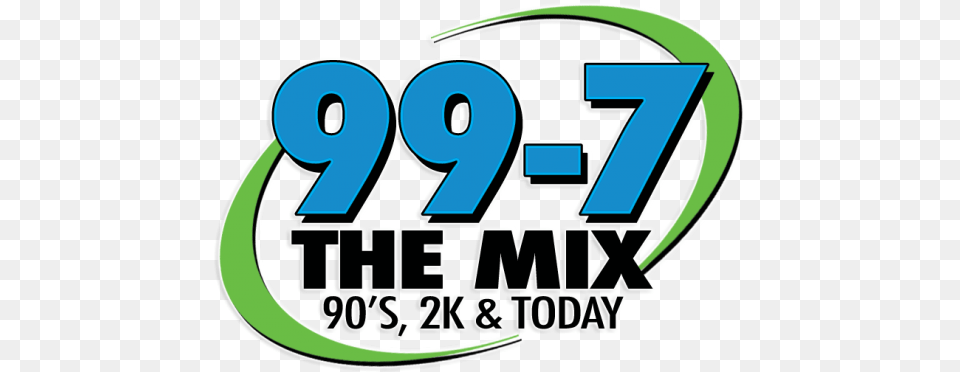 Logo 997 The Mix, Text, Number, Symbol Png Image