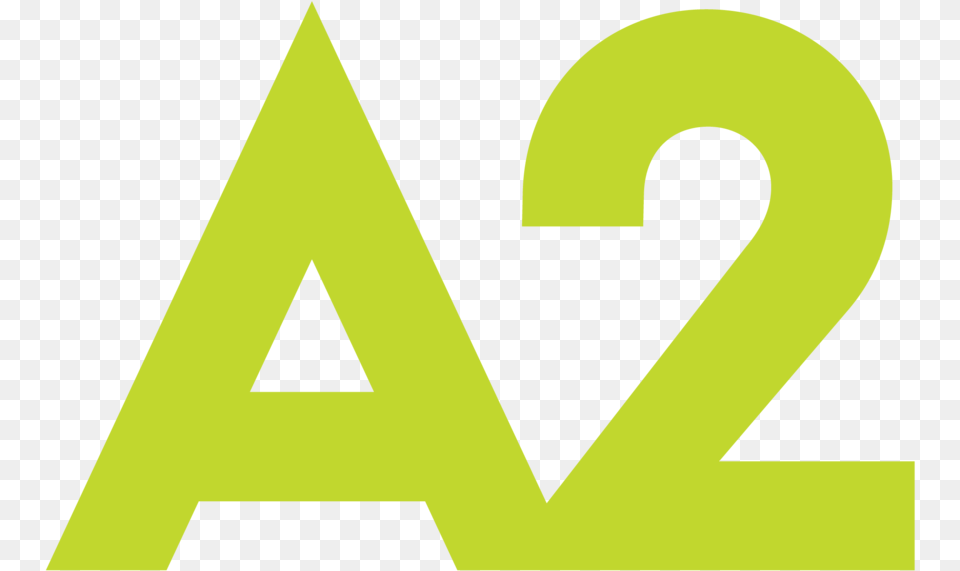 Logo A2media Icon Triangle, Green, Symbol, Text Png