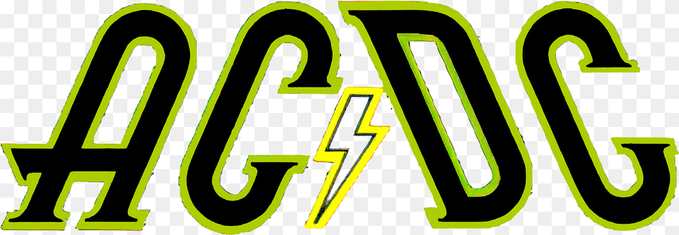 Logo Ac Dc High Voltage, Green, Text, Symbol, Number Free Transparent Png