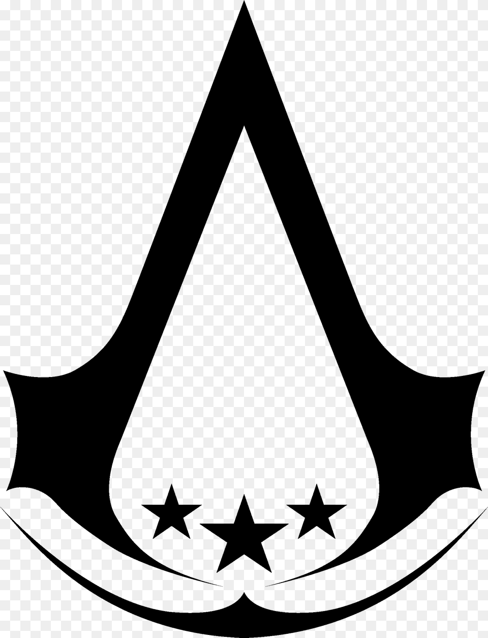 Logo Ac3 Logo Assassins Creed, Gray Free Png