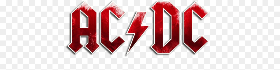 Logo Acdc Ac Dc, Maroon Free Png