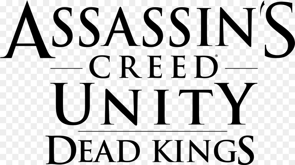 Logo Acu Dlc Dead Kings Black Assassin39s Creed Brotherhood, Gray Free Png
