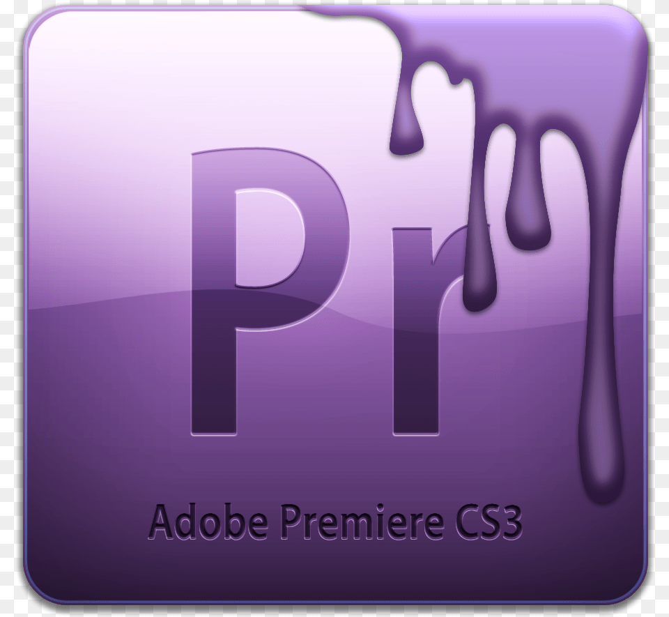 Logo Adobe Premiere, License Plate, Transportation, Vehicle, Purple Png