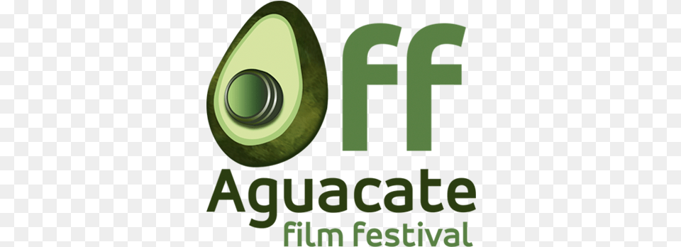 Logo Aguacate Film Festival Circle, Avocado, Food, Fruit, Plant Free Png Download