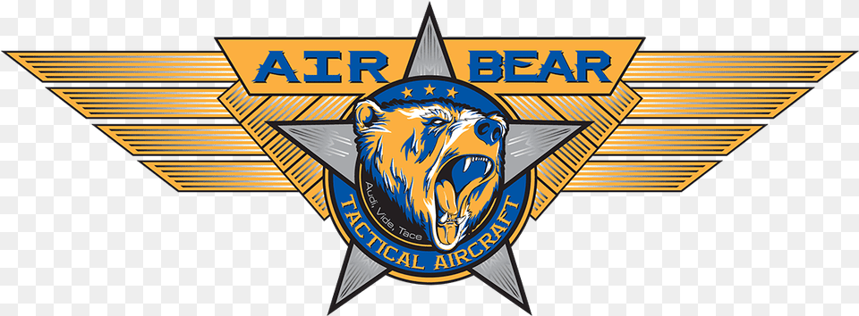 Logo Air Bear Tactical Aircraft, Badge, Emblem, Symbol Png